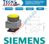 Attuatore Pulsante Ritorno a Molla 1Comando 2Posizioni IP67 Siemens