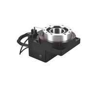 Attuatore rotante cavo Piattaforma rotante cava Rapporto riduttore di velocità planetario 5: 1 for albero di ingresso servomotore AC 60mm 400W 14mm(10:1)