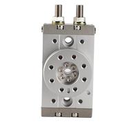 Attuatore rotativo pneumatico Cilindro pneumatico a doppio effetto con pignone e cremagliera in acciaio legato 20 mm MSQB20A da 0 a 190° M5 x 0,8 per vari ambienti