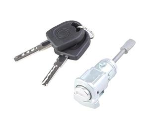Attuatore Serratura Porta 3B0837168 Cavo di Blocco Interruttore di accensione con 2 Chiavi