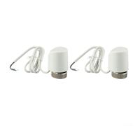 Attuatore termico elettrico, 2 pezzi, AC230 V, M30 x 1,5 mm, attuatore per riscaldamento a pavimento, valvola per radiatore (filo di rame)