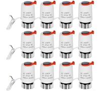 Attuatore termostatico elettrico intelligente per riscaldamento a pavimento, valvola 230 V M30 x 1,5, motore VA80, compatibile con scatole di distribuzione del circuito di riscaldamento (bianco)