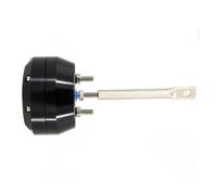 Attuatore Turbo Per Caricabatterie Garrett T3 T3.5 E T4 Turbo Regolabile Automatico 2.00 "In Alluminio Billet Per COLLINS Turbo Attuatore Turbocompressore Wastegate Turbocompressore Attuatore(Nero)