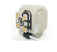 Attuatore valvola ISO5211 F03 F05 Motore valvola elettrico 15Nm Testa di azionamento DC12V DC24V AC24V Regolatore valvola con comando manuale(DC24V,CR502)