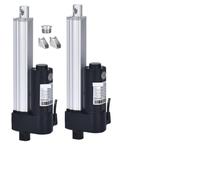 Attuatori lineari 2 pezzi con set controller di controllo sincrono (1V2) 3000N 1600MM Corsa DC24V 30kg~300kg Carico 50MM/S(300kg load 5MMS,50MM stroke)