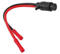 Attwood 14365-6 - Connettore per motore per pesca a traina, maschio, 2 fili, calibro 8, 12 Volt