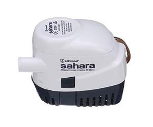 Attwood 4507-7 Sahara Pompa Di Sentina Auto, 12 V, 750 g/h, 2,839 l/h, 19 mm