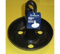 Attwood 9941B Ancora A Funghetto Nera In PVC Da 8 Lb