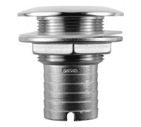 Attwood Orologio Donna Acciaio Passascafo Corto Dritto Spinato 1-1/2 " Interno