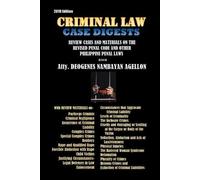 Atty Deogenes Nambayan Agellon Criminal Law Case Digests (Tascabile)