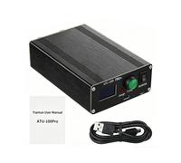 ATU-100Pro Sintonizzatore D'Antenna Universale Automatico 100W 1.8-55MHz Display OLED da 0,96 Pollici con Guscio In Metallo Batteria Ricaricabile