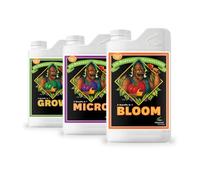 ATUIO Advanced Nutrients PH Perfect Hydroponic Nutrients: Bloom, Micro And Grow 1-Liter Pack of 3