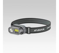 ATuMan/DUKA MH1 Lampada frontale multifunzionale, kit USB ricaricabile portatile potente lampada frontale con sensore di movimento Cob