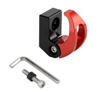 ATUMY Accessori per moto adatti per Yamaha Mt01 03 07 09 Mt10 Mt15 Gancio per pompa manubrio modificato Gancio per riporre il casco Supporto GPS per moto(Red)