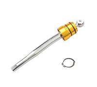 ATUMY Gear Wire Modifica Auto Leva del Cambio Leva del Cambio in Lega di Alluminio Adatta per E30 E36 E46 E39 M3 M5 Z3 325 Deragliatore Ricambio Kit(Golden)