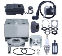 Atunee 46 mm Kit cilindro pistone per Stihl SR400 SR420 BR320 BR400 BR340 BR380 BR420 Ricambi 4203-020-1201 4203 400 13014203 140 0602