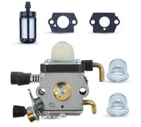 Atunee FS75 Carburatore per Stihl FS76 FS80 FS80R FS85 FS85R FS85T FS85RX Trimmer con Guarnizione Candela Sostituire per ZAMA C1Q-S28E C1Q-S28D
