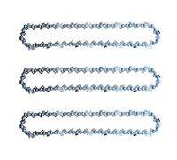 Atunee Set di 3 catene per motosega 25 cm 1,1 mm 40TG per Einhell GC-LC 18/25 Li e GE-LC 18/25 Li, compatibili con Husqvarna 436 Li, 536 LiXP
