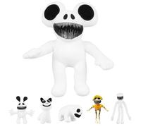 Atuoxing Zoonomaly Plush, Soft Zoo Horror Game Plush Toy, Zoonomaly Plush Toy for Boys Girls and Fans, Smiling Cat Plush Toy (F)