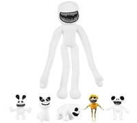 Atuoxing Zoonomaly Plush, Soft Zoo Horror Game Plush Toy, Zoonomaly Plush Toy for Boys Girls and Fans, Smiling Cat Plush Toy (A)
