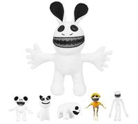 Atuoxing Zoonomaly Plush, Soft Zoo Horror Game Plush Toy, Zoonomaly Plush Toy for Boys Girls and Fans, Smiling Cat Plush Toy (C)