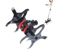 ATV Disc Harrow, Garden Tractor Plow, Ruota diserbante efficiente per il servizio pesante, Precision Erosion-Resistant Lawn Scarifiers For Farm Orchard Field Agriculture Landscaping Cultivation