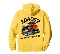 ATV Off Road 4 Wheeler Quad Racing SxS Riding UTV Offroad Felpa con Cappuccio