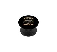 ATV Rider Amante Off Road Quad Avventura PopSockets PopGrip Adesivo