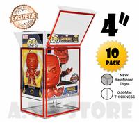 Atv Rubino Protettori/Custodie per 10.2cm Funko Pop Vinile 0.50 MM Spessore (10