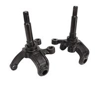 ATV Steering Knuckle & Axle Set | 2 Pcs Wheel Stub Axle Strut for 110cc 150cc 200cc 250cc ATV/Go Kart | Strong Metal Replacement for Improved Steering