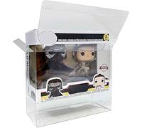 ATV Store Premium Pop Vinyl Display Box Cases DOUBLE SET Protectors UV 0.40mm Thickness (X2 IN A PACK) FIGURE NOT INCLUDED