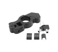 ATV Street Bikes Moto Manubrio Blocco Maniglia Del Freno Asta Di Trazione Solida Lucchetto Portatile(Black)