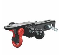 ATV/UTV tek Elite - Attacco a 4 vie da 1/7/8 pollici, staffe a sfera da 2 pollici, maniglia a perni, grillo da traino