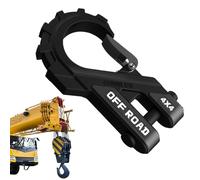 ATV Winch Hook, Car Tow Clasp High Strength Trailers Chain Fastener, 6.8 Inch Rust Resistant Coating & Versatile Trailer Clevis, Hooks Hitch Grab Hanger for Vehicle, Truck, Motorcycles, Buses, and SUV