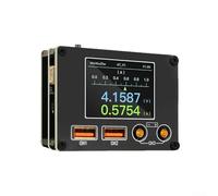 ATV1 Misuratore di Corrente Manutenzione Tensione Ricarica Doppio Passaggio Test Multimetro per Analisi Scheda Madre Android 0-36V 0-8A 0.1mA Precisione Nero