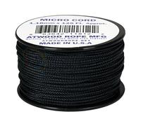 Atwood Rope MFG Micro cavo da 1,18 mm x 125 m, nero