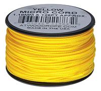 Atwood Rope MFG Micro Cord 125ft Yellow MS04 - Yellow