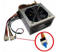 ATX A At Telaio Convertitore Kit PSU Auto Aggancio Interruttore P8 P9 Input / O