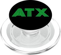 ATX/Austin TX Retro Design In Verde PopSockets PopGrip per MagSafe