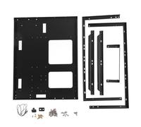 ATX - Case rack a telaio aperto, impilabile per schede madri EATX, ATX, MATX, ITX, ITX, con potenti soluzioni di raffreddamento e archiviazione flessibili
