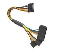 ATX24Pin + 2x4Pin a 16Pin Cavo Adattatore per PC Efficiente Cavo di Trasferimento di Potenza 30cm Adattatore di Cablaggio di Estensione