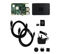 _atxx Raspberry Pi 4 8 GB Base Kit - Singleboard Computer Set con Pi 4 (8 GB), alloggiamento, alimentatore, 2 cavi micro HDMI, Raspberry Pi OS Bookworm preinstallato, set ufficiale per principianti
