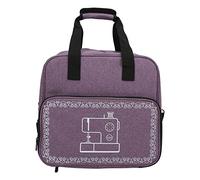 Atyhao Borsa per Macchina da Cucire di Grande capacità, Pratica, Tasche Multiple, la Maggior Parte degli Scenari, Materiale in Tessuto Oxford (Viola)