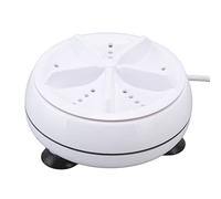 Atyhao Mini Lavatrice Ultrasuoni a Basso Rumore Lavatrice Portatile Alimentata Tramite USB per Biancheria Intima Calzini Dormitorio da Viaggio