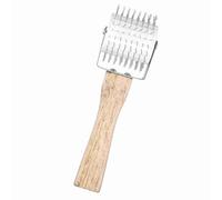 Atyhao Rullo Ad Aghi per Disopercolare Attrezzatura per Api Tipo di Rullo Ruota Raschiante a Nido d'Ape Raccoglitore di Utensili a Rullo di Propoli Raccoglitore di Colla Estrattori