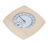 Atyhao Termoigrometro per Legno Termometro Igrometro per Bagno Accessori per Sauna Termometri per Interni