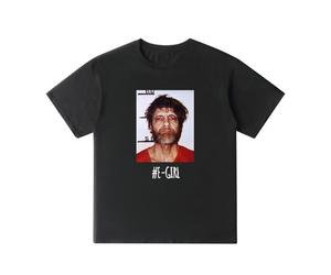 ATYPS Summer Ropa Hombre Theodore John Kaczynski Unabomber T Shirt Black L