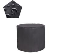 ATYUJKB Coperture per Mobili da Giardino Impermeabile 140x90cm, 420D Copertura Mobili da Giardino Rotondo, Grande Telo Copri Tavolo Giardino, Panno Oxford Impermeabile Copertura