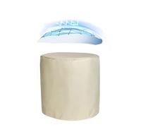 ATYUJKB Impermeabile Copertura per Mobili da Giardino 80x80cm, 420D Copritavolo da Esterno Rotonda, Grande Copritavolo Telone Impermeabile, Telo Copri Tavolo Giardino Rotonda