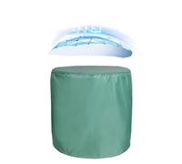 ATYUJKB Impermeabile Copertura per Mobili da Giardino 90x90cm, 420D Copritavolo da Esterno Rotonda, Grande Copritavolo Telone Impermeabile, Telo Copri Tavolo Giardino Rotonda